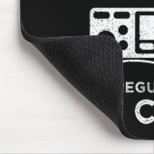 Ham Radio Opa Als Reguliere Opa Maar Koeler Muismat (Hoek)