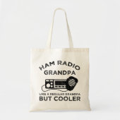 Ham Radio Opa Als Reguliere Opa Maar Koeler Tote Bag (Voorkant)