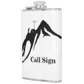 Ham-radio-operatiekolf voor hoog hoogteniveau heupfles (Links)