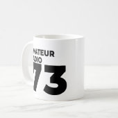 Ham Radio Operator 73 - Amateur Radio Mania Koffiemok (Voorkant links)