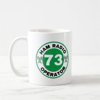 Ham Radio Operator 73 - Ham Radio Dreams Koffiemok