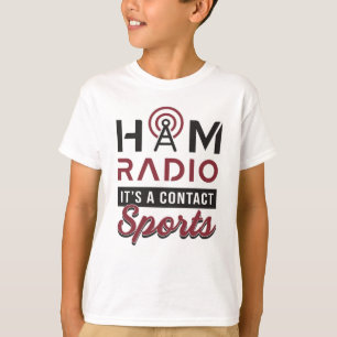 HAM Radio Operator Amateur Code Antenne Gift Idee T-shirt