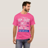 Ham Radio Operator Amateur Radio Oom Funny T-shirt (Voorkant volledig)