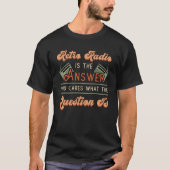HAM Radio Operator Antenna Frequency Amateur Gift T-shirt (Voorkant)