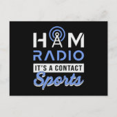 HAM Radio Operator Antenne Amateur Code Gift Idee Briefkaart (Voorkant)