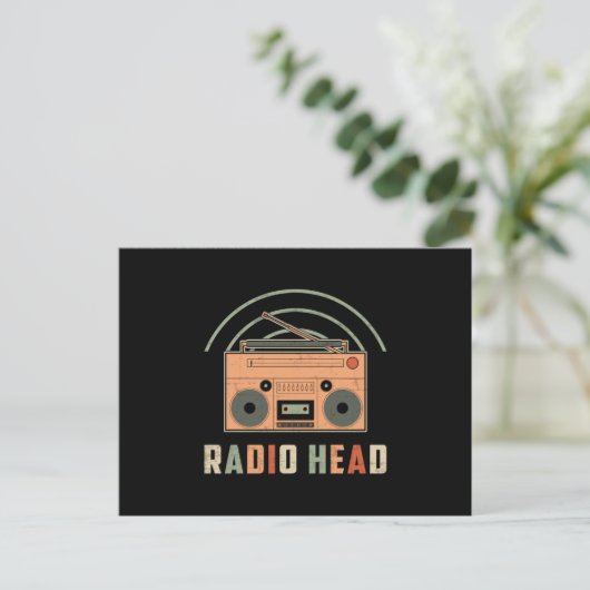 HAM Radio Operator Antenne Amateur Code Gift Idee Briefkaart (Staand voorkant)