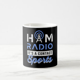 HAM Radio Operator Antenne Amateur Code Gift Idee Koffiemok