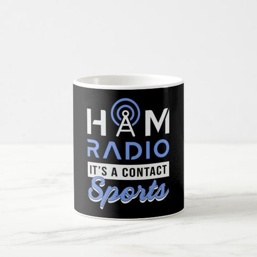 HAM Radio Operator Antenne Amateur Code Gift Idee Koffiemok (Center)