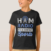 HAM Radio Operator Antenne Amateur Code Gift Idee T-shirt (Voorkant)