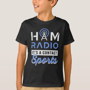 HAM Radio Operator Antenne Amateur Code Gift Idee T-shirt