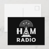 HAM Radio Operator Antenne Code Amateur Gift Idee Briefkaart (Voorkant / Achterkant)