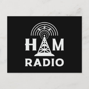 HAM Radio Operator Antenne Code Amateur Gift Idee Briefkaart