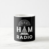 HAM Radio Operator Antenne Code Amateur Gift Idee Koffiemok (Center)