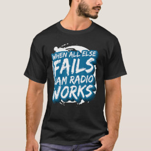 Ham Radio Operator Beheerder Nerd Amateur Rad T-shirt