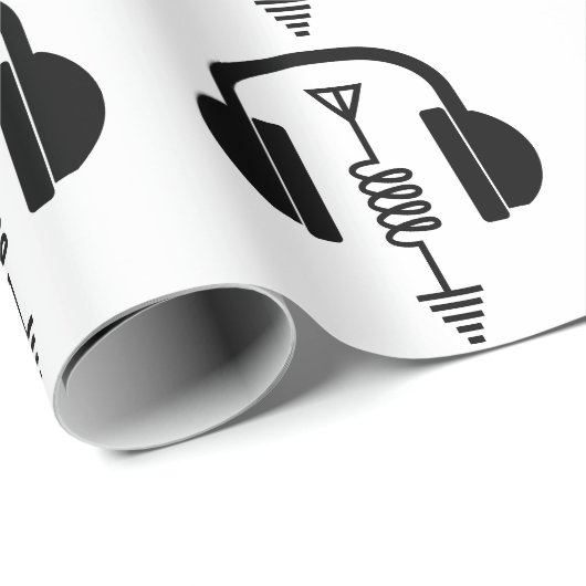 Ham Radio Operator Cadeaupapier (Rol Hoek)