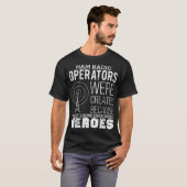 Ham Radio Operator Funny Radio Amateur Pap Mannen T-shirt (Voorkant volledig)