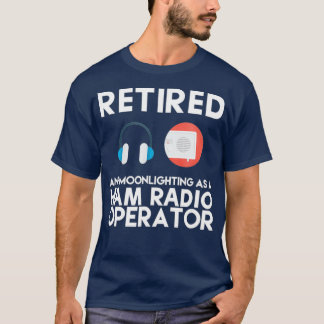 Ham Radio Operator in ruste Shirt Geweldig pap cad
