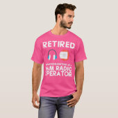 Ham Radio Operator in ruste Shirt Geweldig vader (Voorkant volledig)