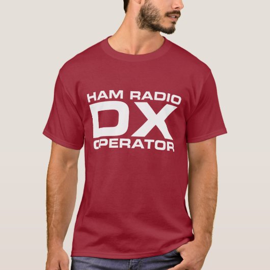 Ham Radio Operator T-shirt (Voorkant)