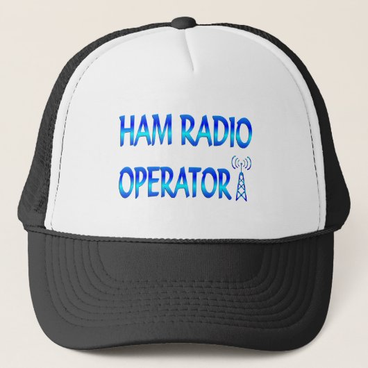 Ham Radio Operator Trucker Pet (Voorkant)