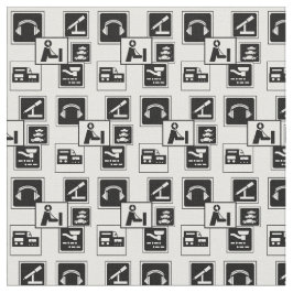 Ham-radio-pictogrammen met stiled verbinding stof
