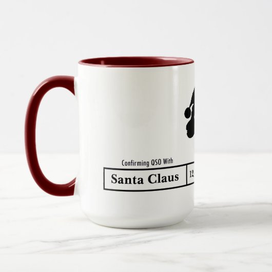 Ham Radio QSL Card Santa Mok (Links)