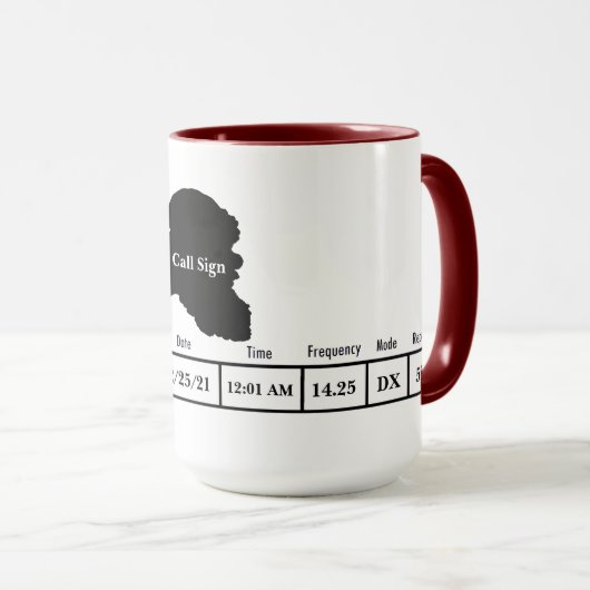 Ham Radio QSL Card Santa Mok (Voorkant rechts)