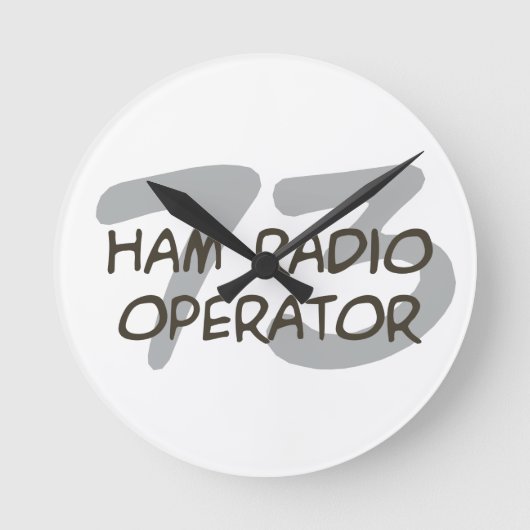 Ham Radio Ronde Klok (Voorkant)