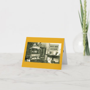 HAM RADIO SETUP 1930 AMATEUR FOTO KAART