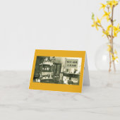 HAM RADIO SETUP 1930'S AMATEUR FOTO KAART (Gele Bloem)