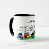 Ham Radio Street MugPas het aan! Mok (Voorkant links)