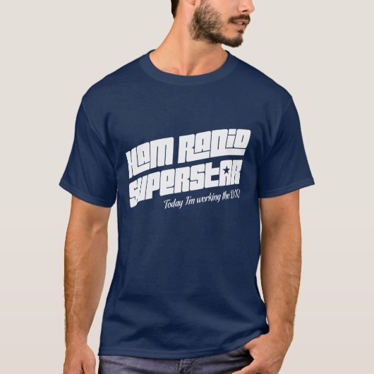 Ham Radio Superstar T-shirt (Voorkant)