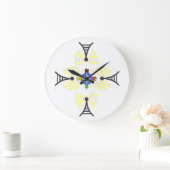 Ham Radio Transmitter Clock Grote Klok (Huis)