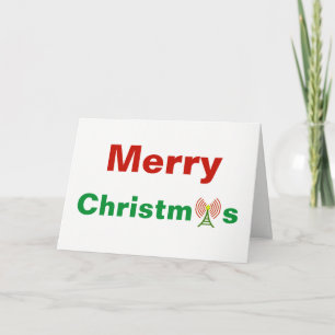 Ham Radio Vakantie Herhalende Kerst Kaart