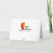 Ham Radio Verjaardag Kaart van een ham naar vriend (Achterkant)