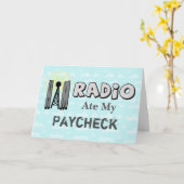 Ham Radio Verjaardag Kaart van een ham naar vriend (Gele Bloem)