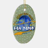 HAM RADIO - VERKLAAR UW WERELD KERAMISCH ORNAMENT (Rechts)