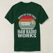Ham Radio Works  Amateur Radio Operator T-shirt (Design voorkant)