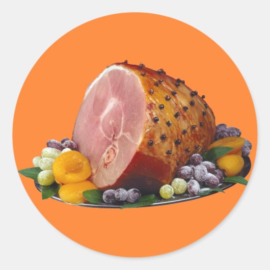 Ham Ronde Sticker (Voorkant)
