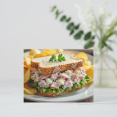 Ham Salad Recipe Card Briefkaart (Staand voorkant)