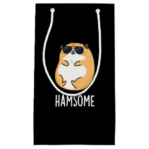 Ham-some Funny Handsome Hamster Pun Klein Cadeauzakje