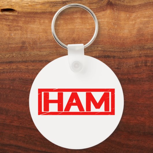 Ham Stamp Sleutelhanger (Voorkant)