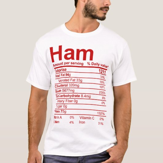 ham t-shirt (Voorkant)