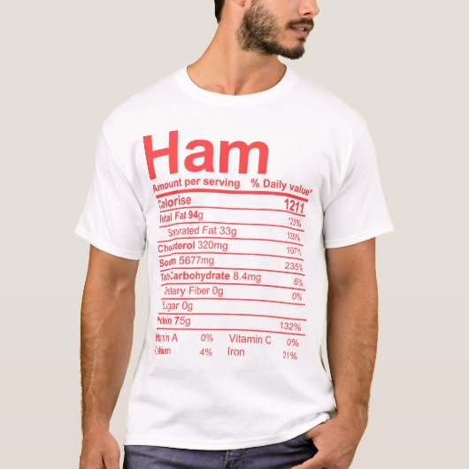 ham t-shirt (Voorkant)