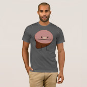 Ham vakantie-eiwithoudende honing gebakken gerookt t-shirt (Voorkant volledig)