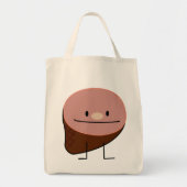 Ham vakantie-eiwithoudende honing gebakken gerookt tote bag (Voorkant)
