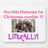 Ham xmas nummer één! muismat (Voorkant)