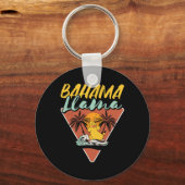 Hama Llama Grappige Llama Surfer Surfen Surfplank  Sleutelhanger (Voorkant)