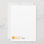 Hamakua Heliconia Feestdagenkaart (Achterkant)