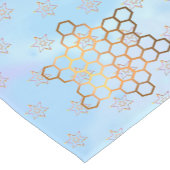 Hamantaschen en sterren voor Purim Korte Tafelloper (Hoek)